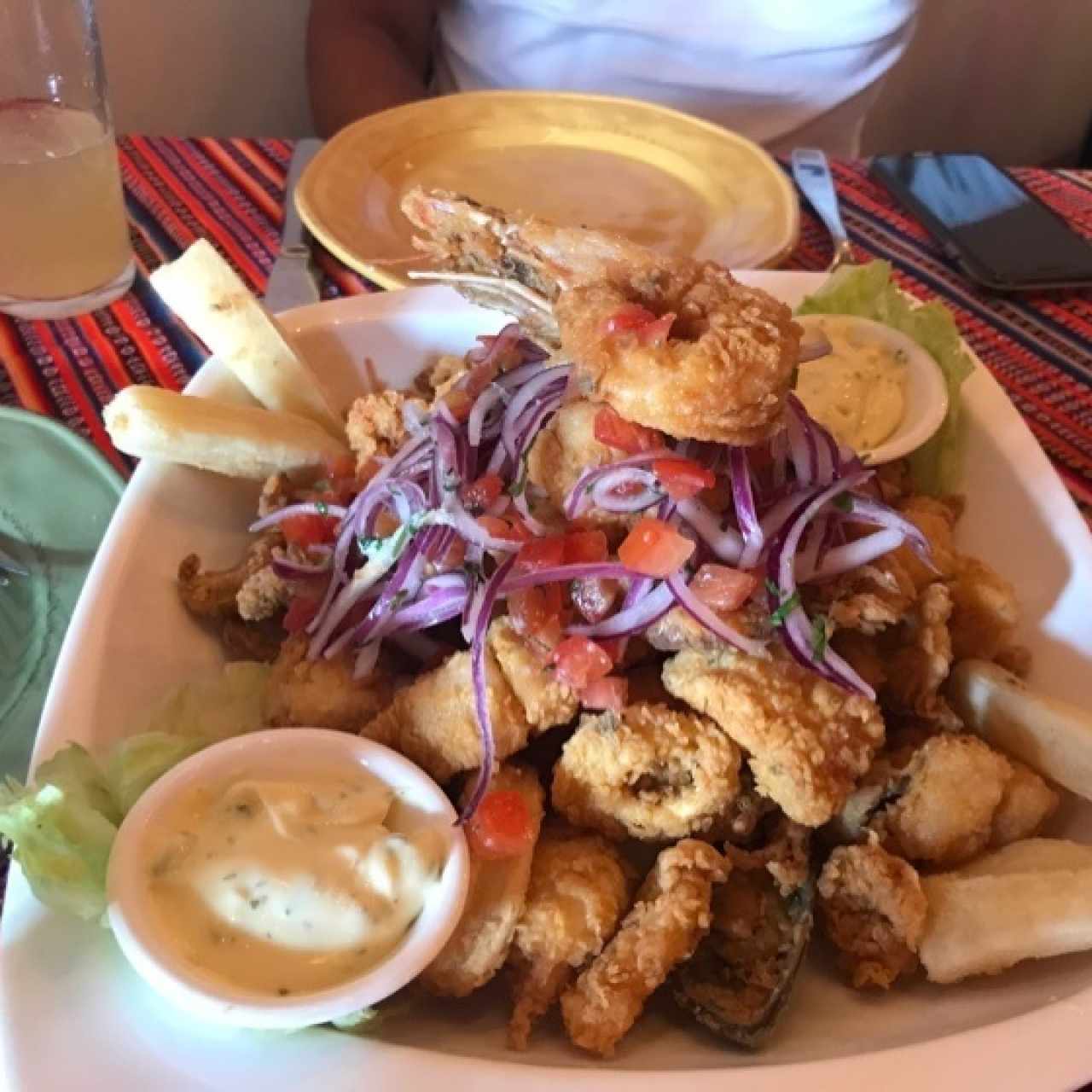 jalea de mariscos