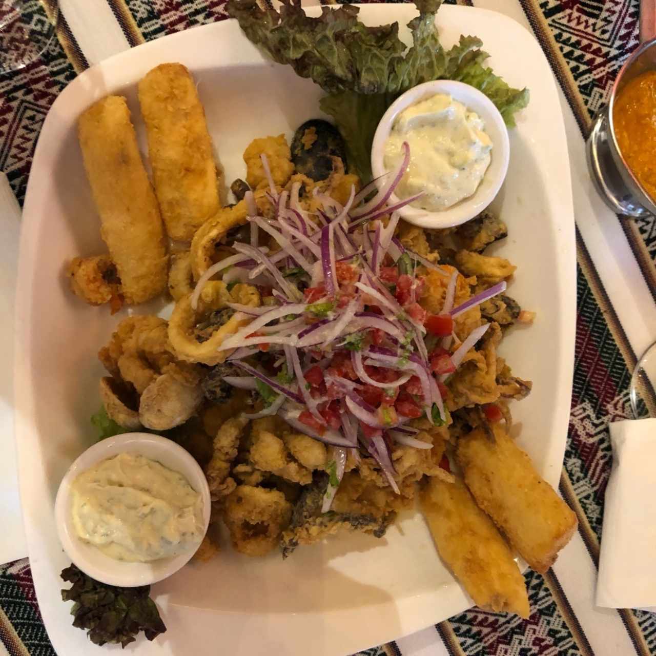 jalea de mariscos 