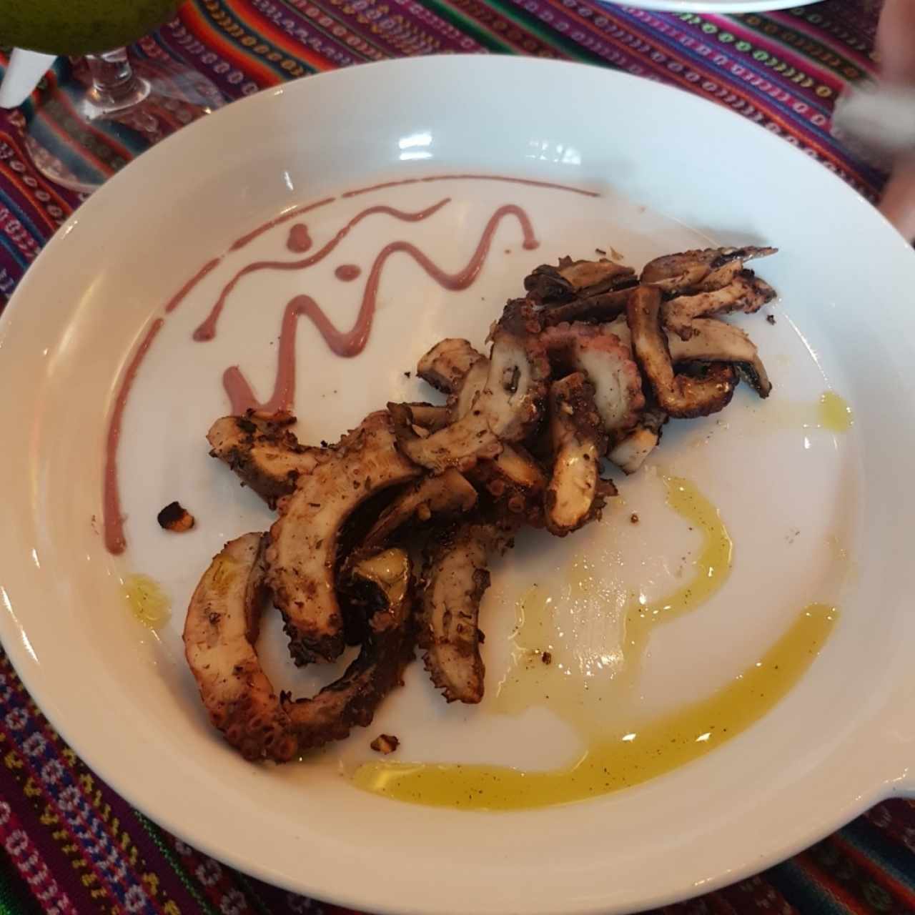 Pulpo al carbón