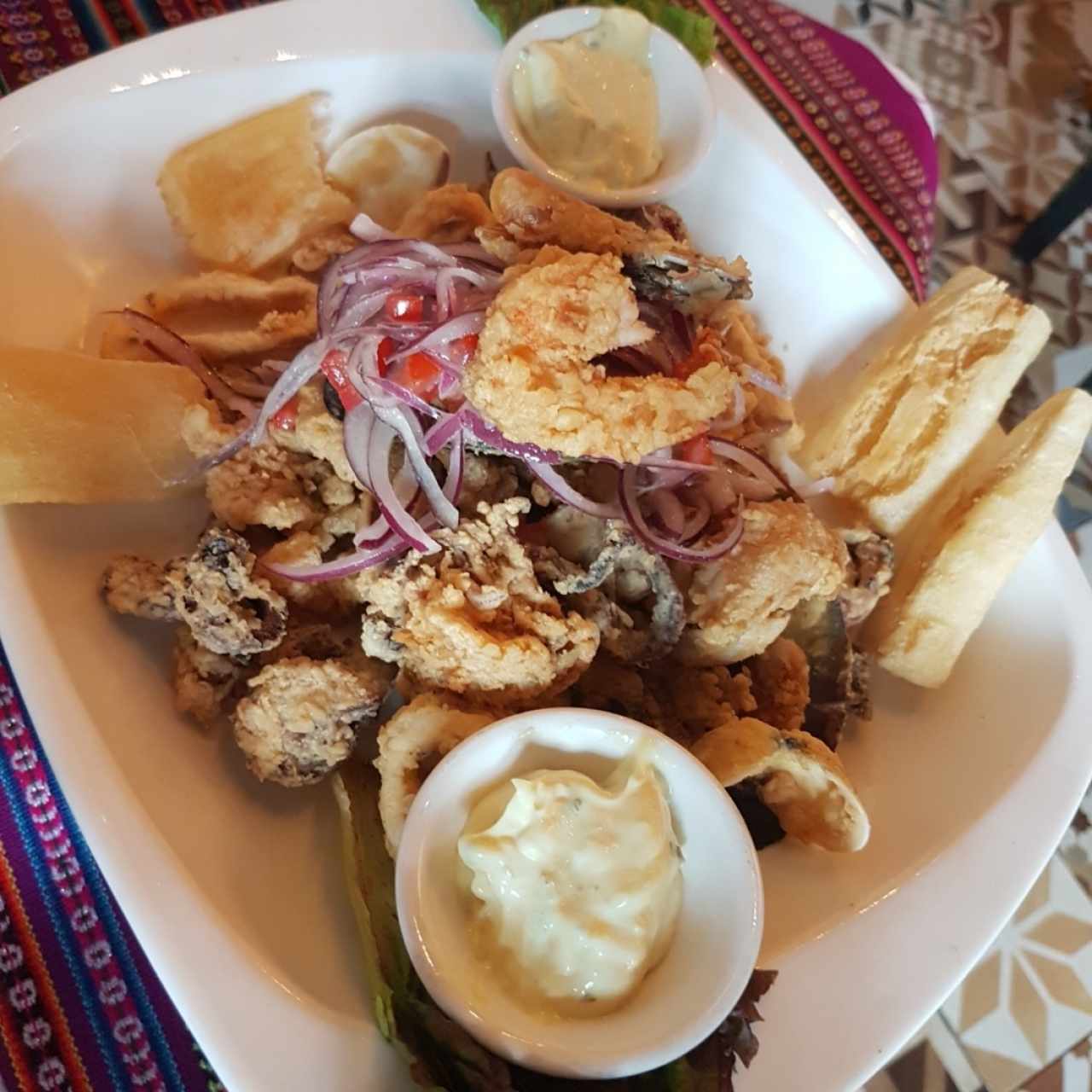 Jalea Mixta de Mariscos