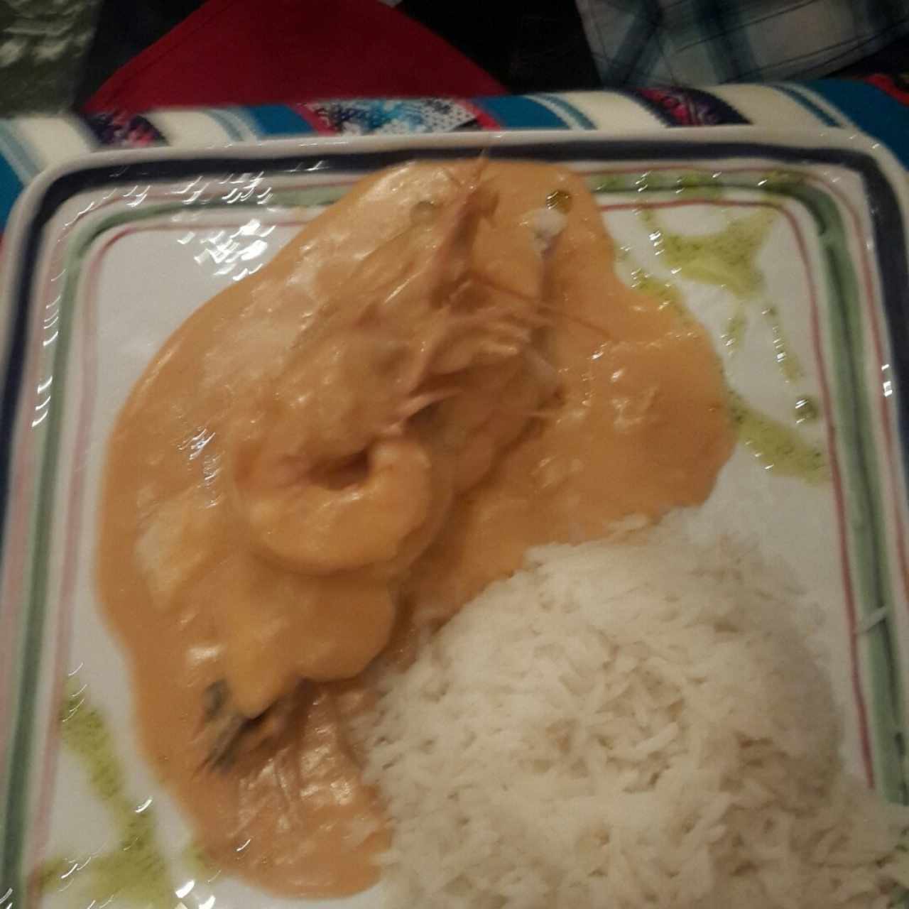 Corvina rellena de langostinos