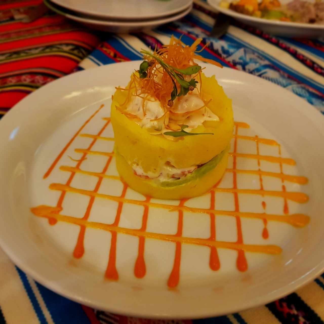 causa de langostino