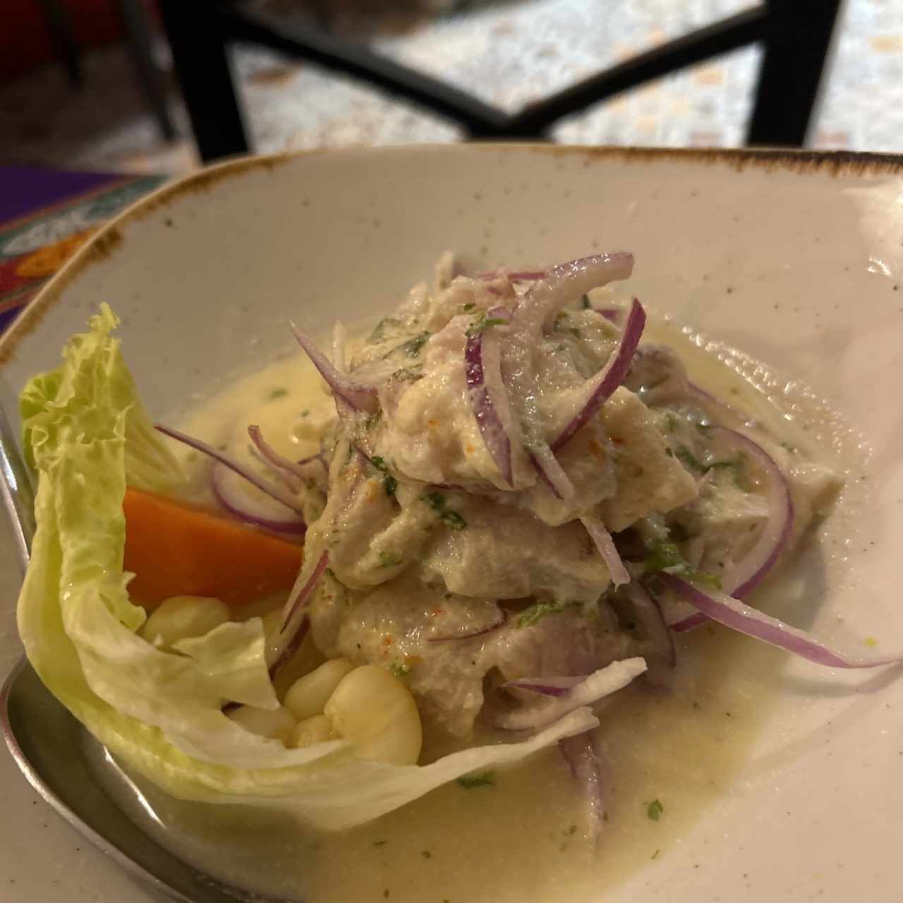 Ceviche de Corvina Tradicional