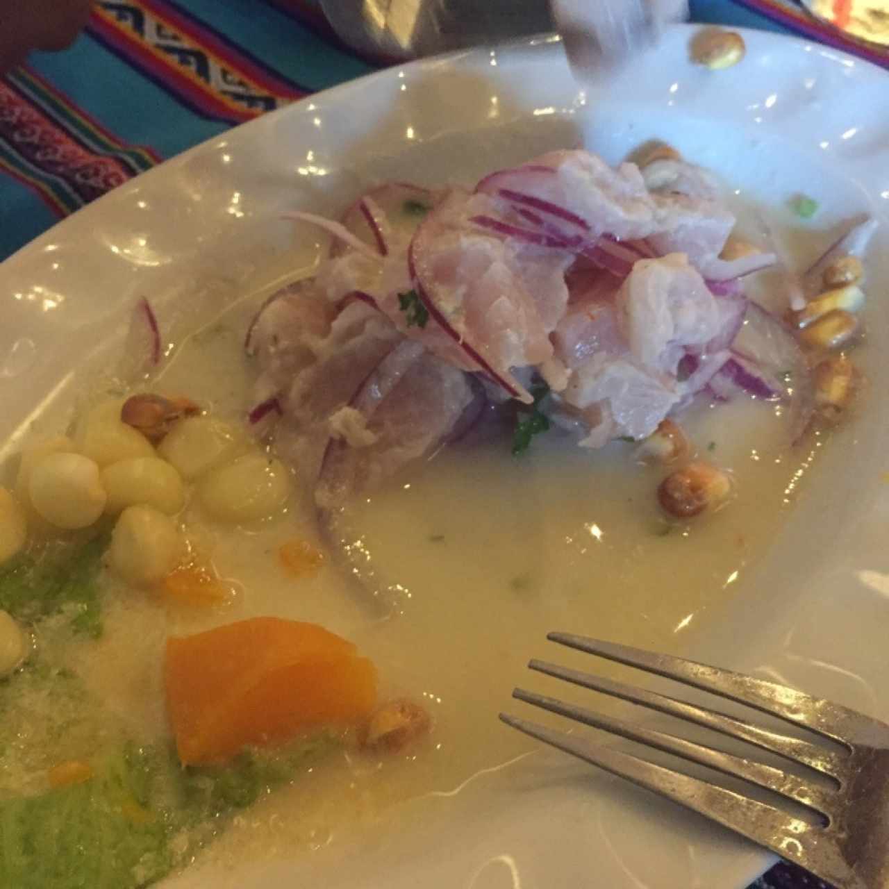 ceviche corvina clasico