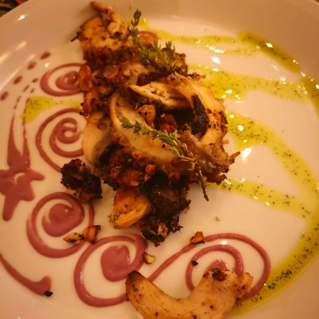 Pulpo al carbón