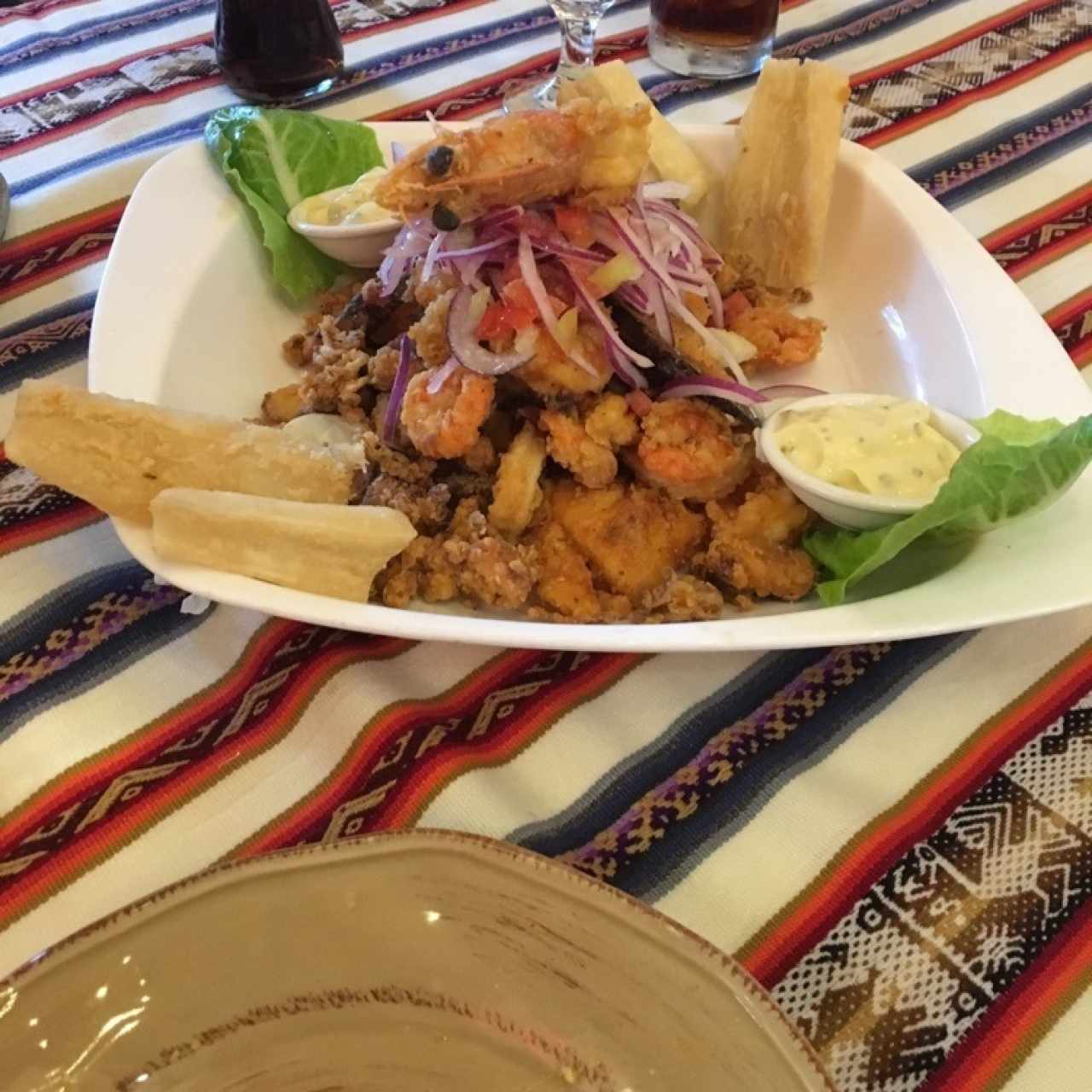 Jalea de Mariscos!!! Excelente