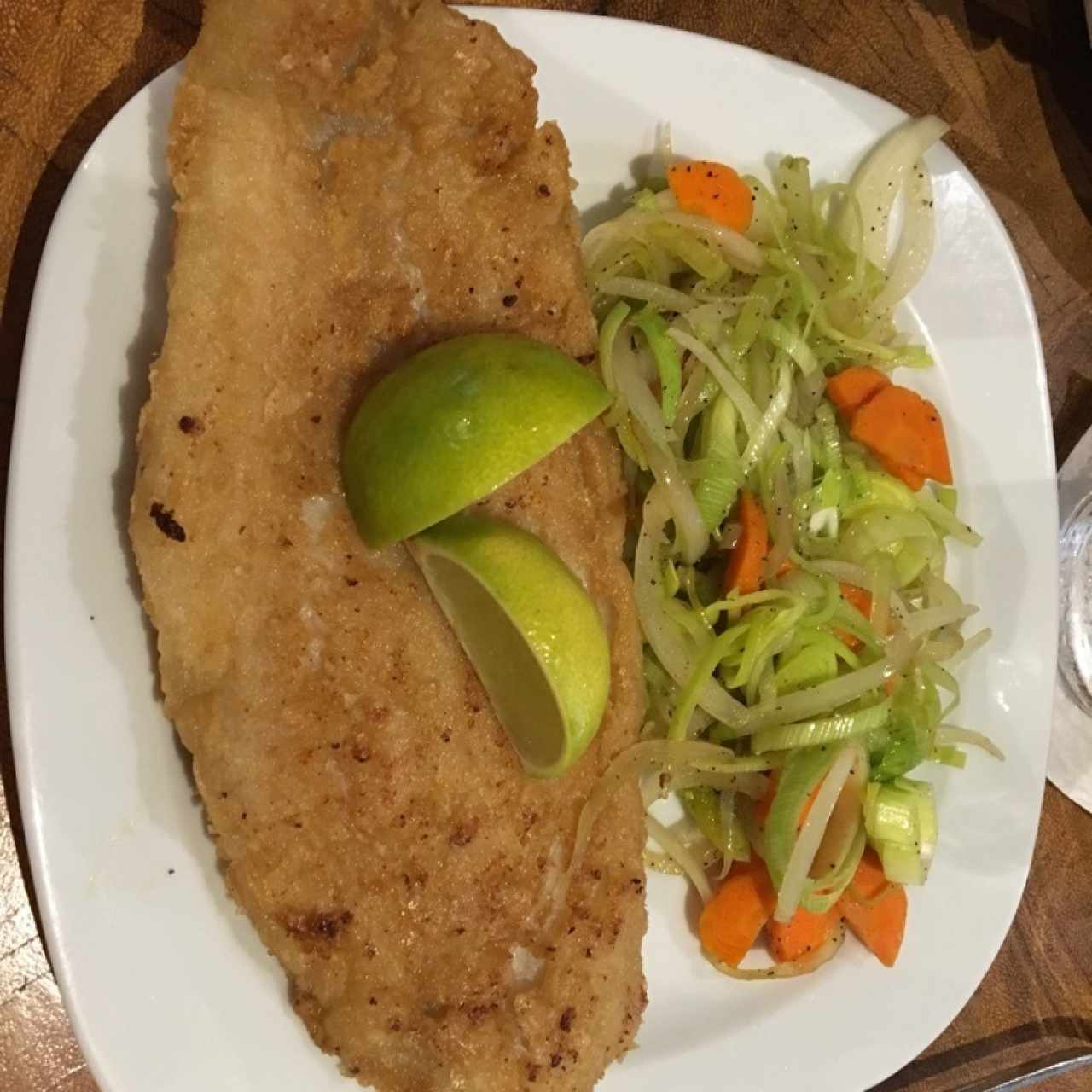 filete de robalo apanado 