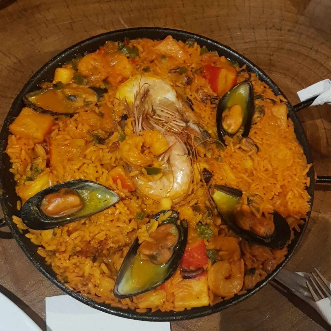 paella mariscos