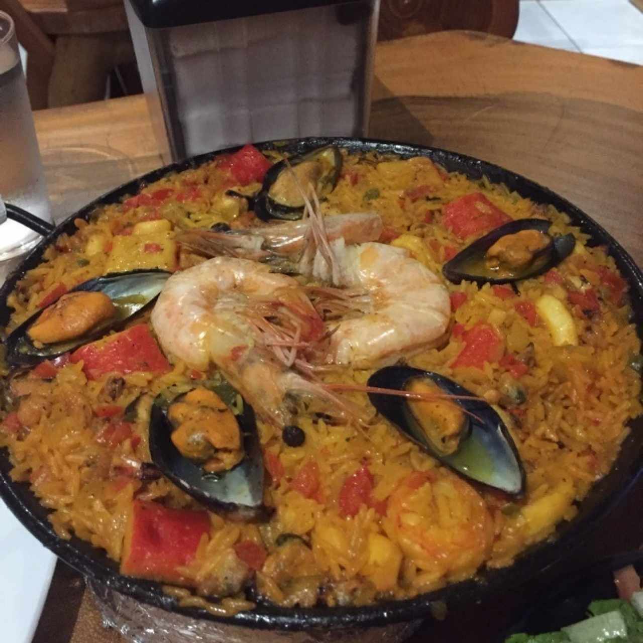 paella muy buena 