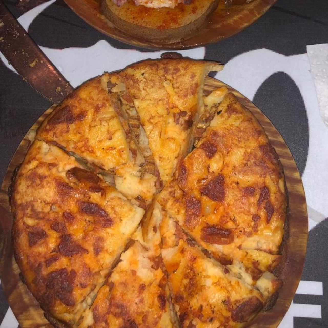 Tortilla Española con Chorizo