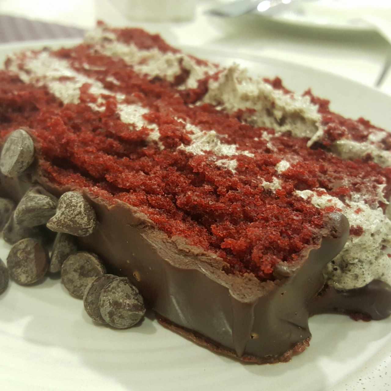 Red Velvet con Oreo