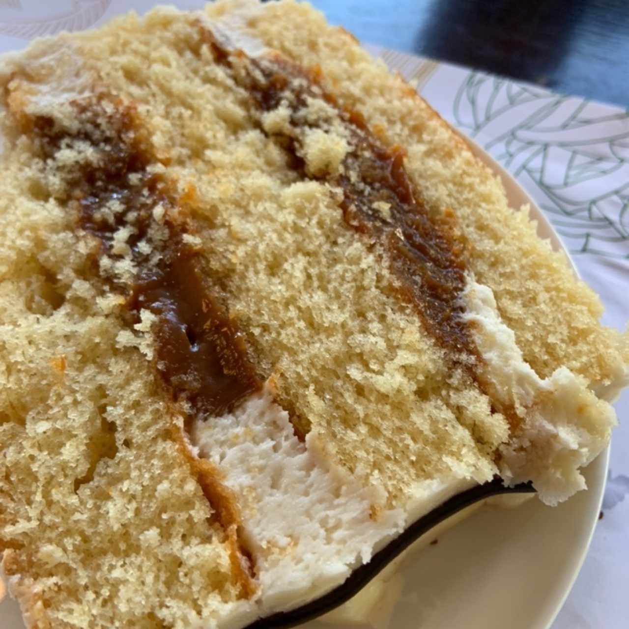 Vainilla con Dulce de Leche