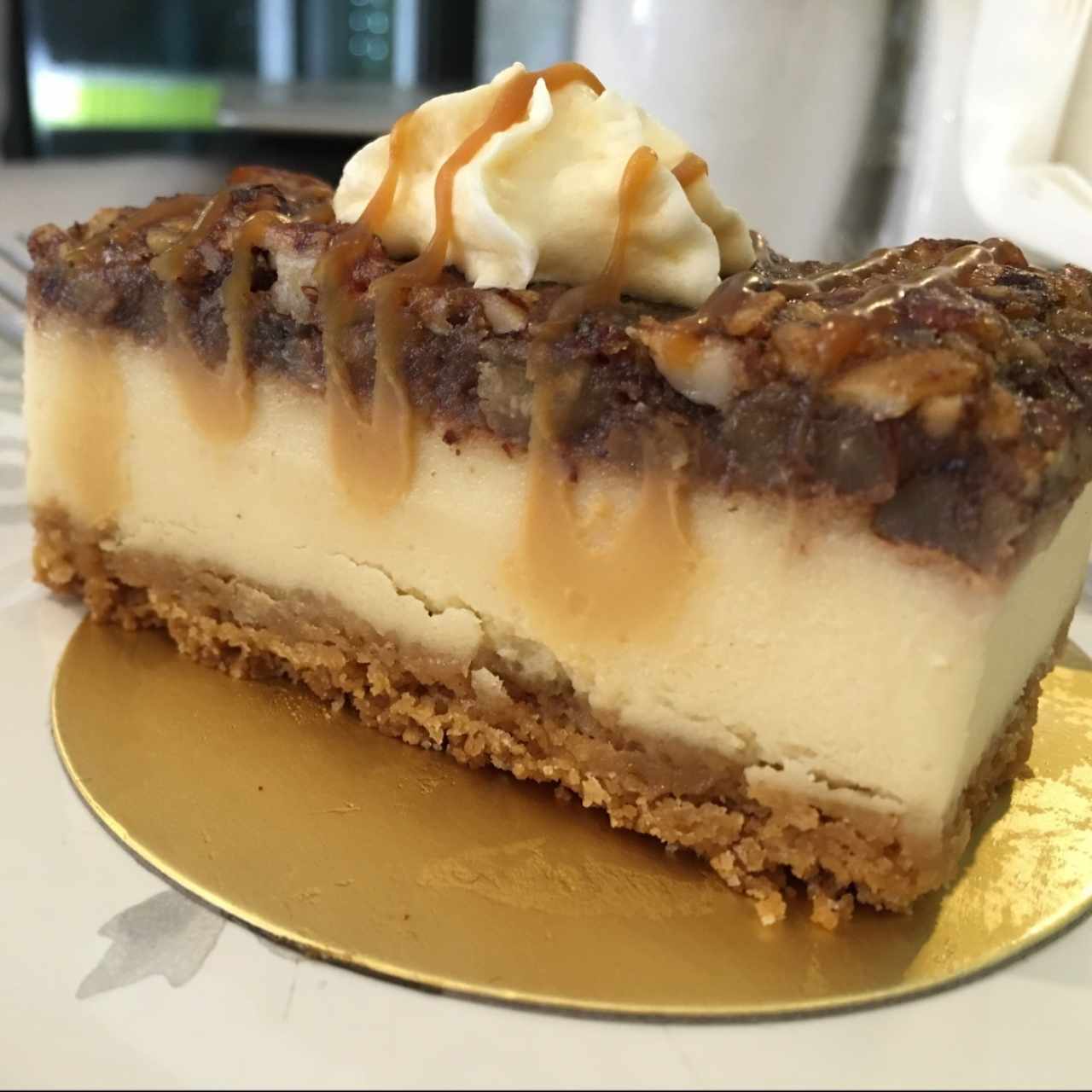 Pecan cheescake