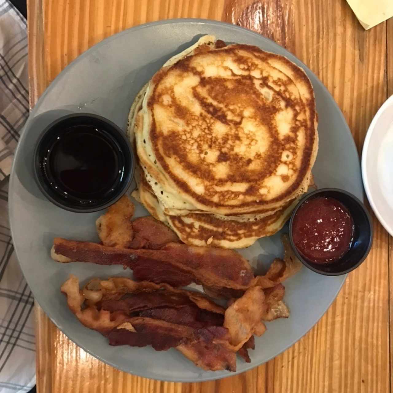 Pancakes con Bacon