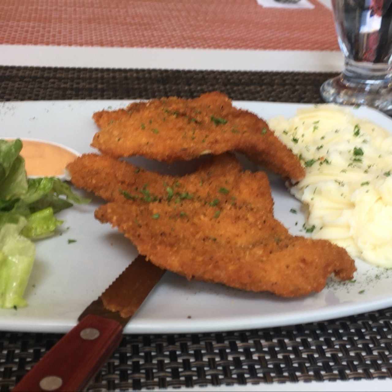 milanesa de res