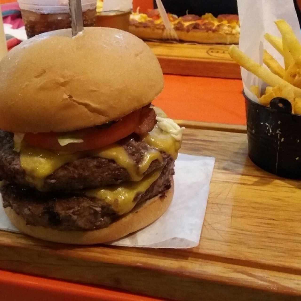 hamburguesa doble