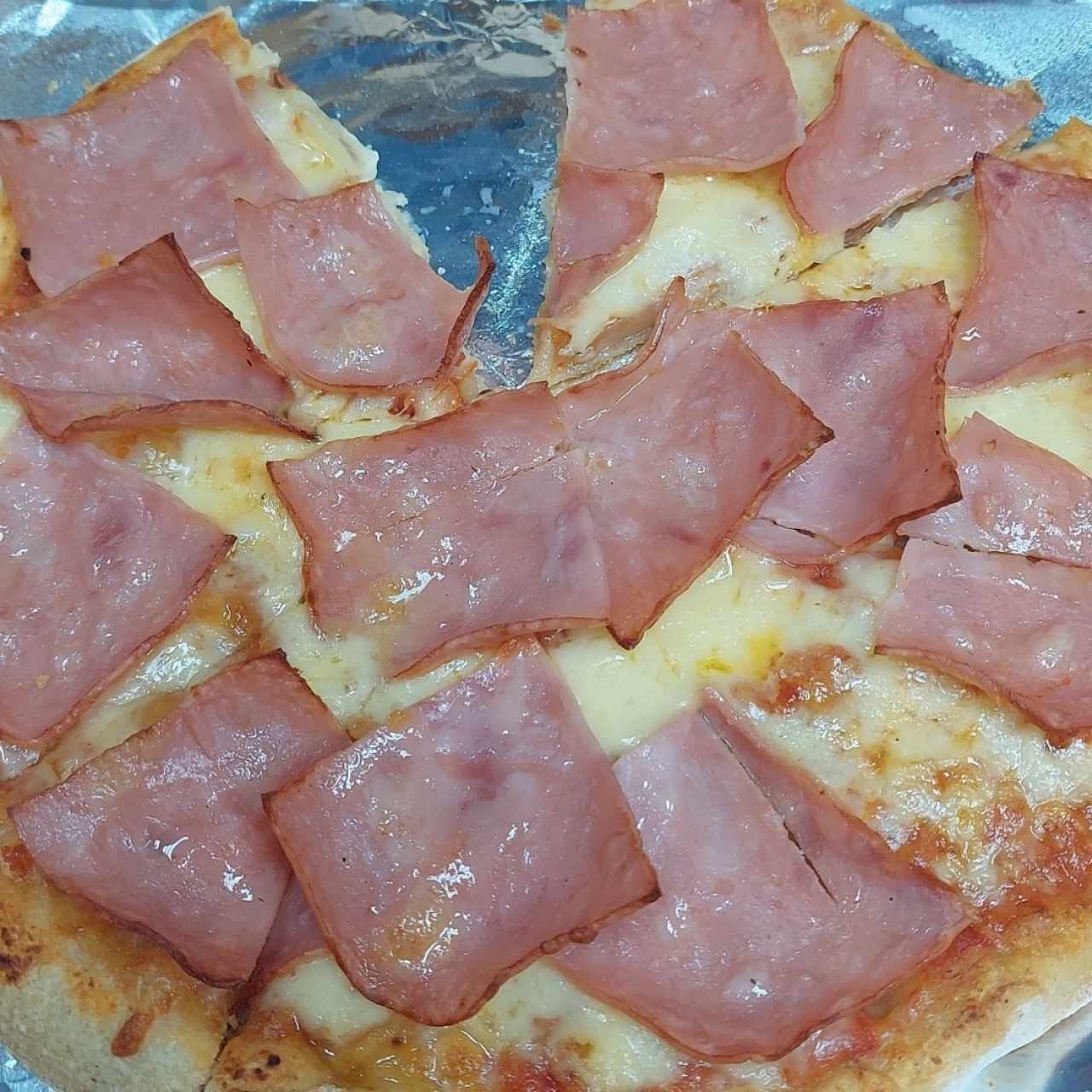 pizza de jamón 