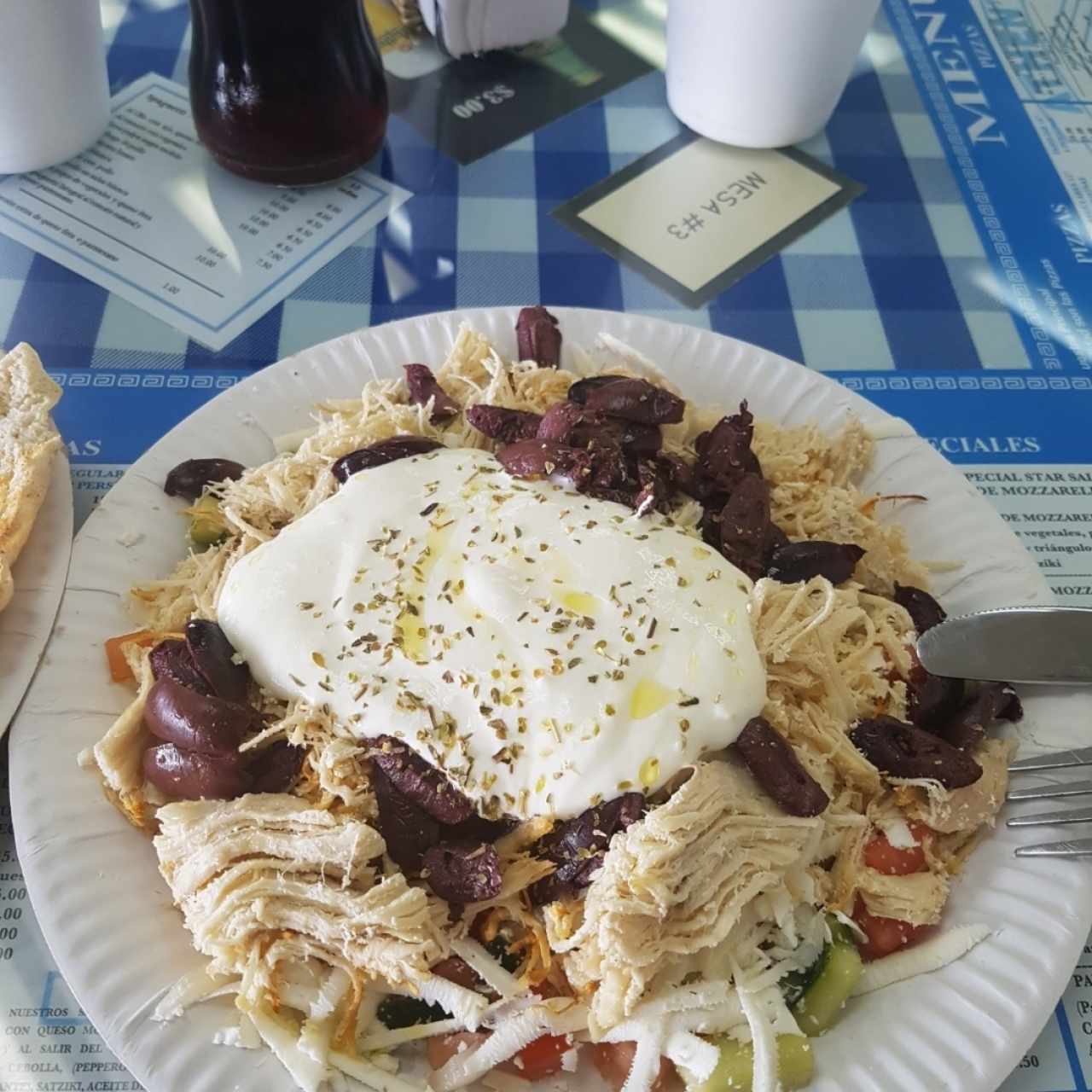 Ladopsomo de Pollo con aceitunas negras