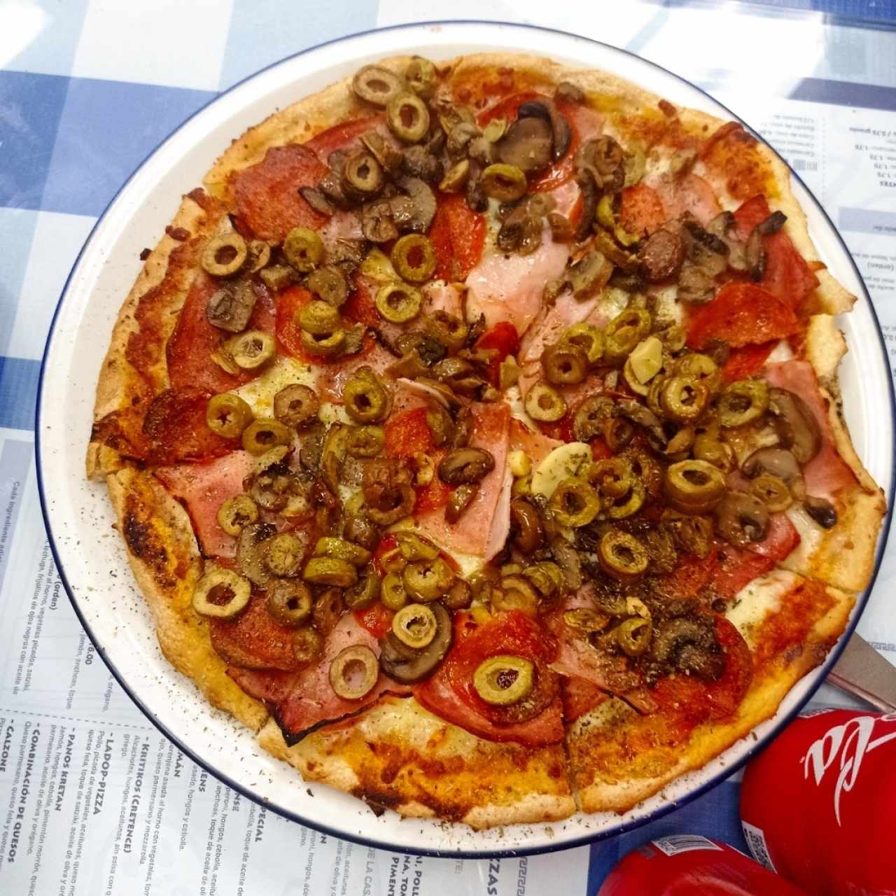 Pizza de combinación 