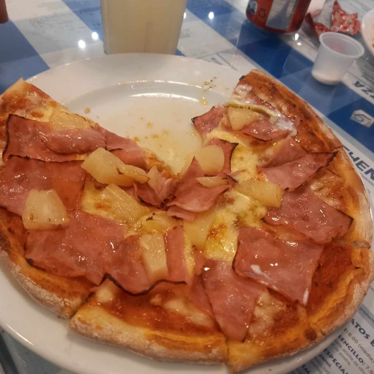 pizza hawaiana 