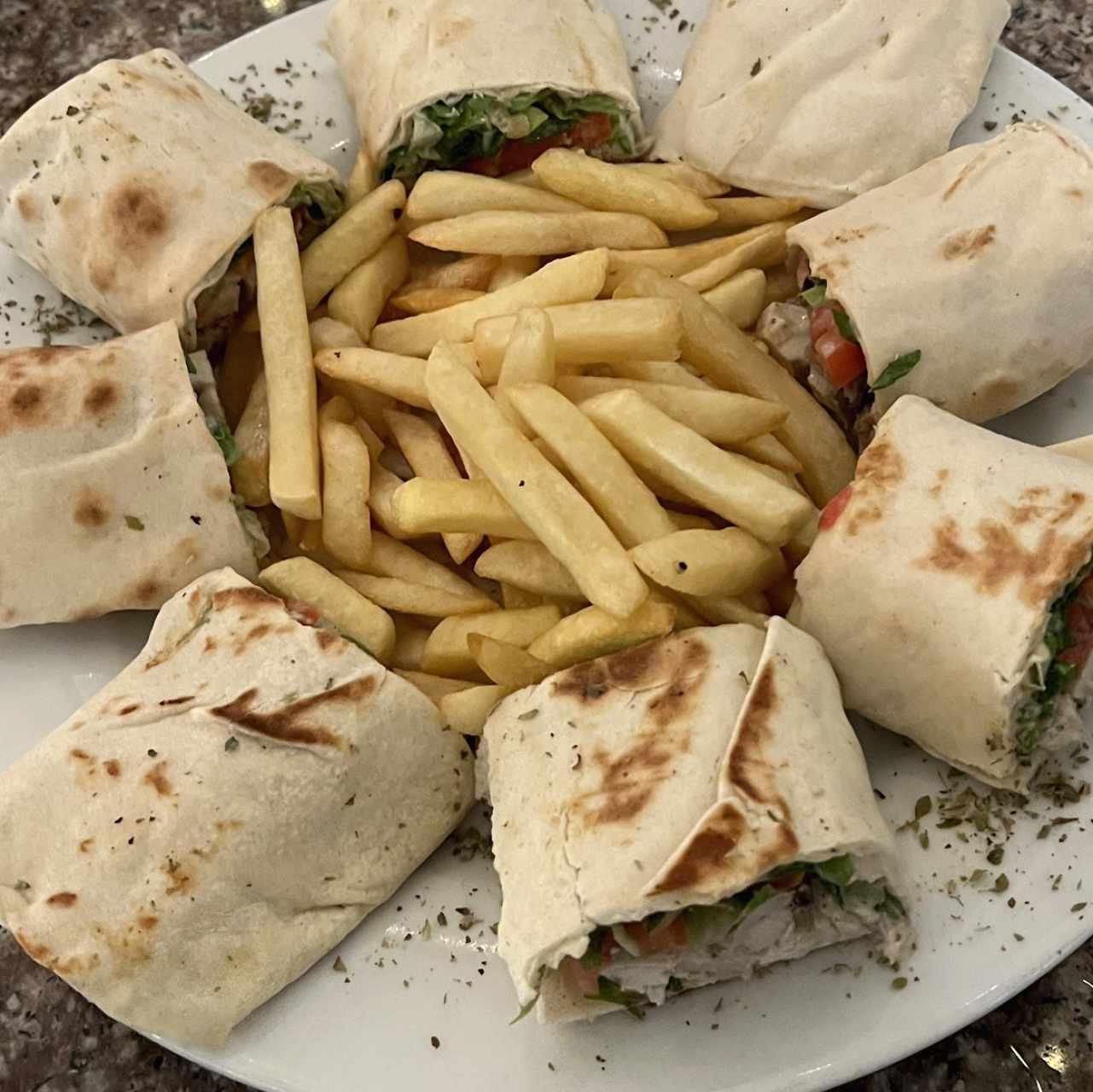 Shawarma mixto