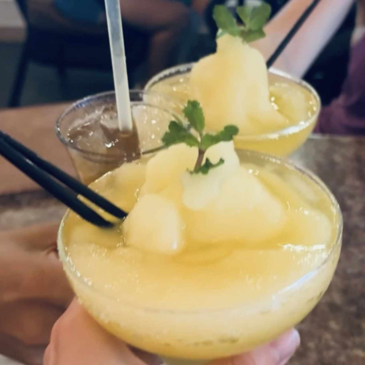 Margaritas de maracuya