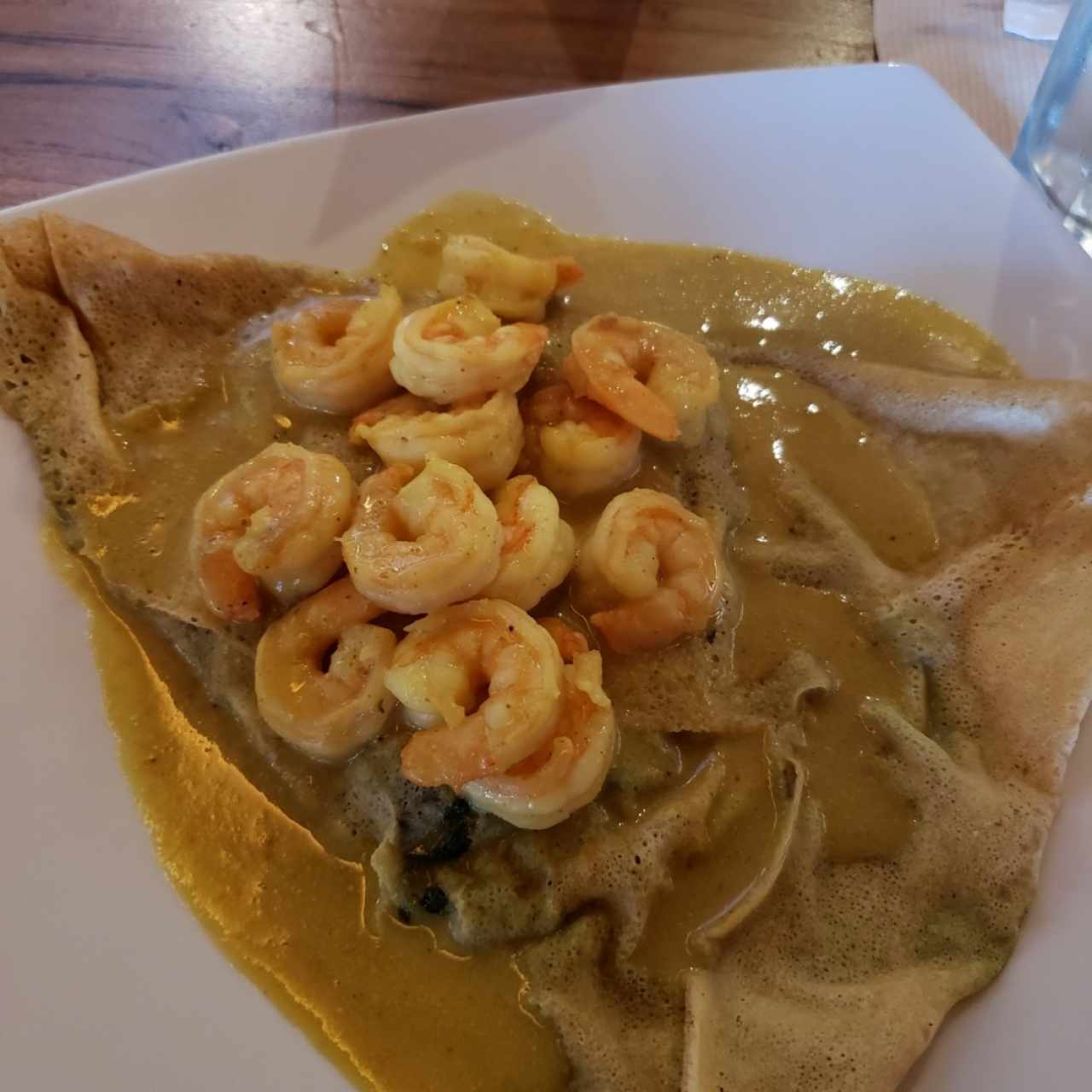 camarones al curry