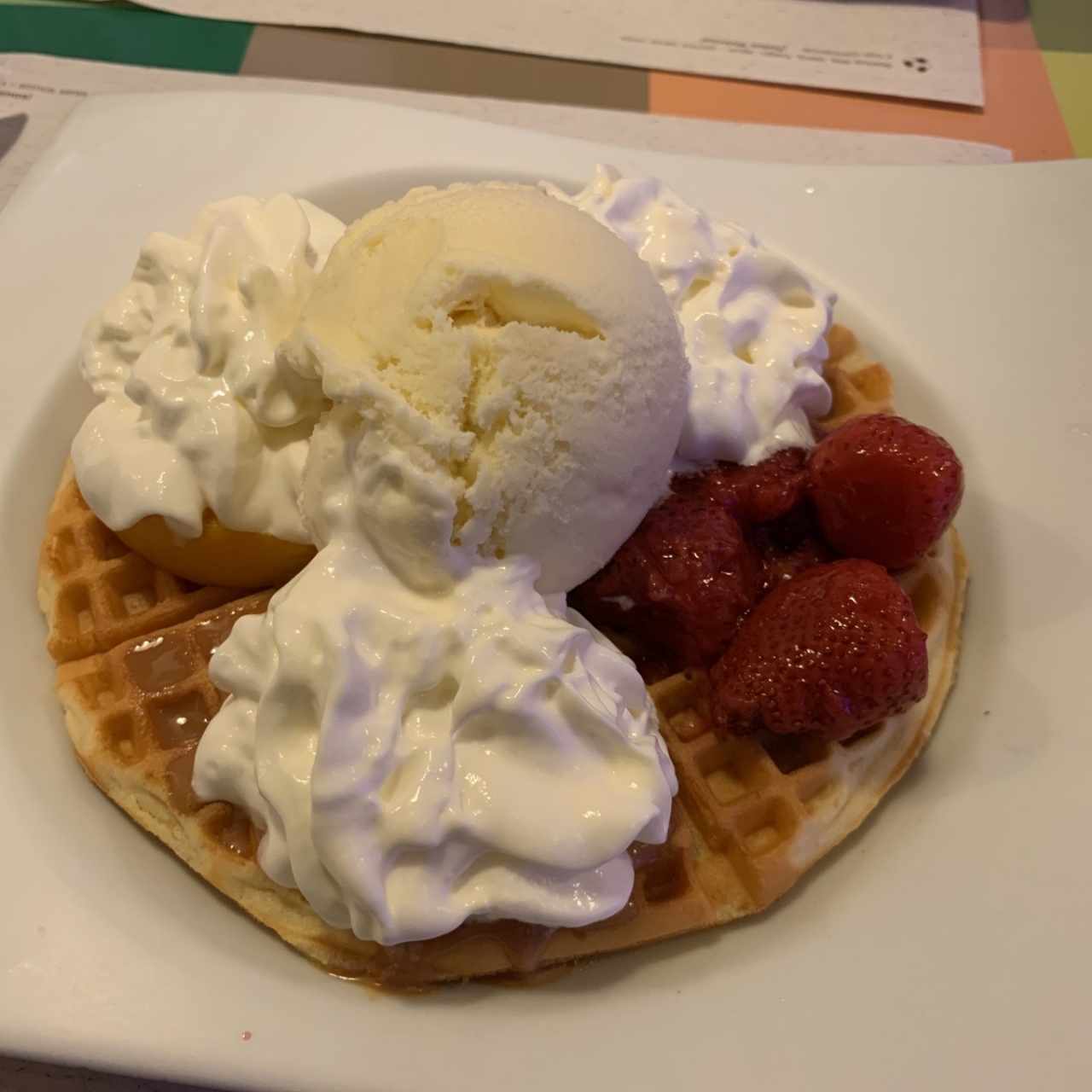 Waffle especial 