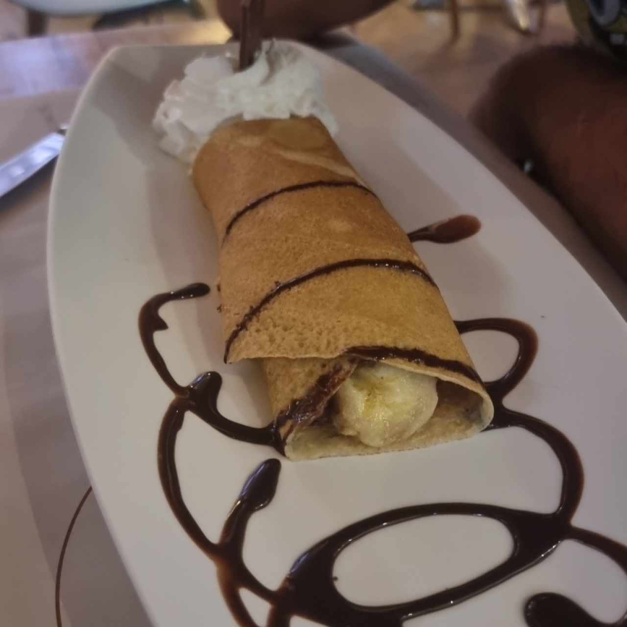 crepe de nutella