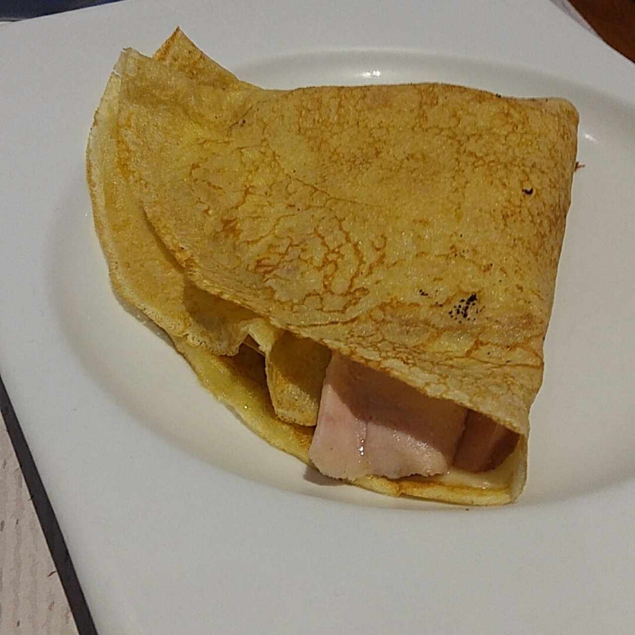 crepes de jamón