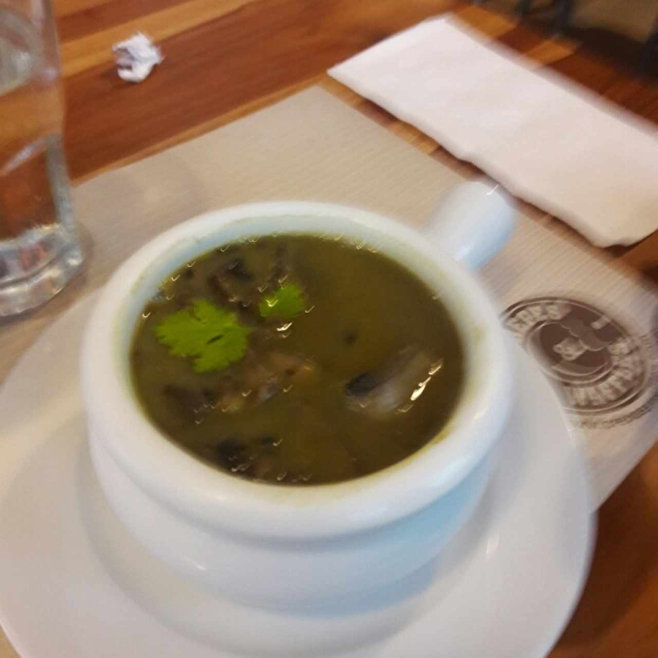 sopa de Lentejas Pardinas