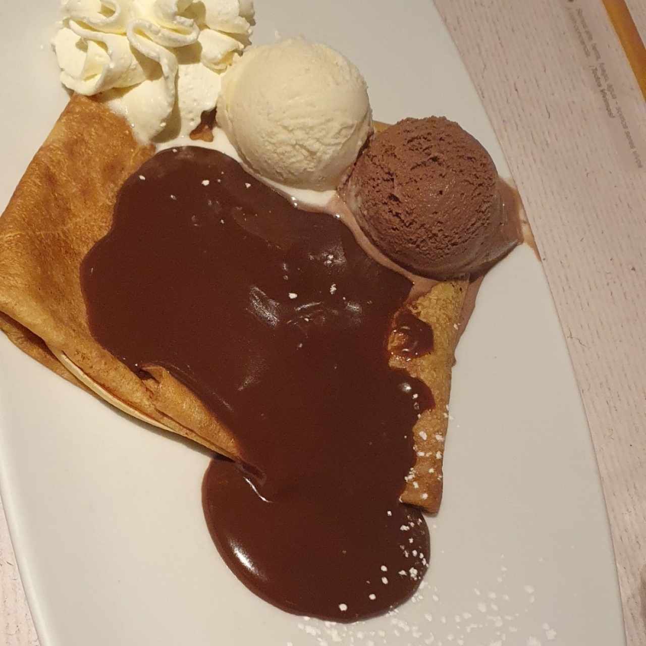 crepe de chocolate 