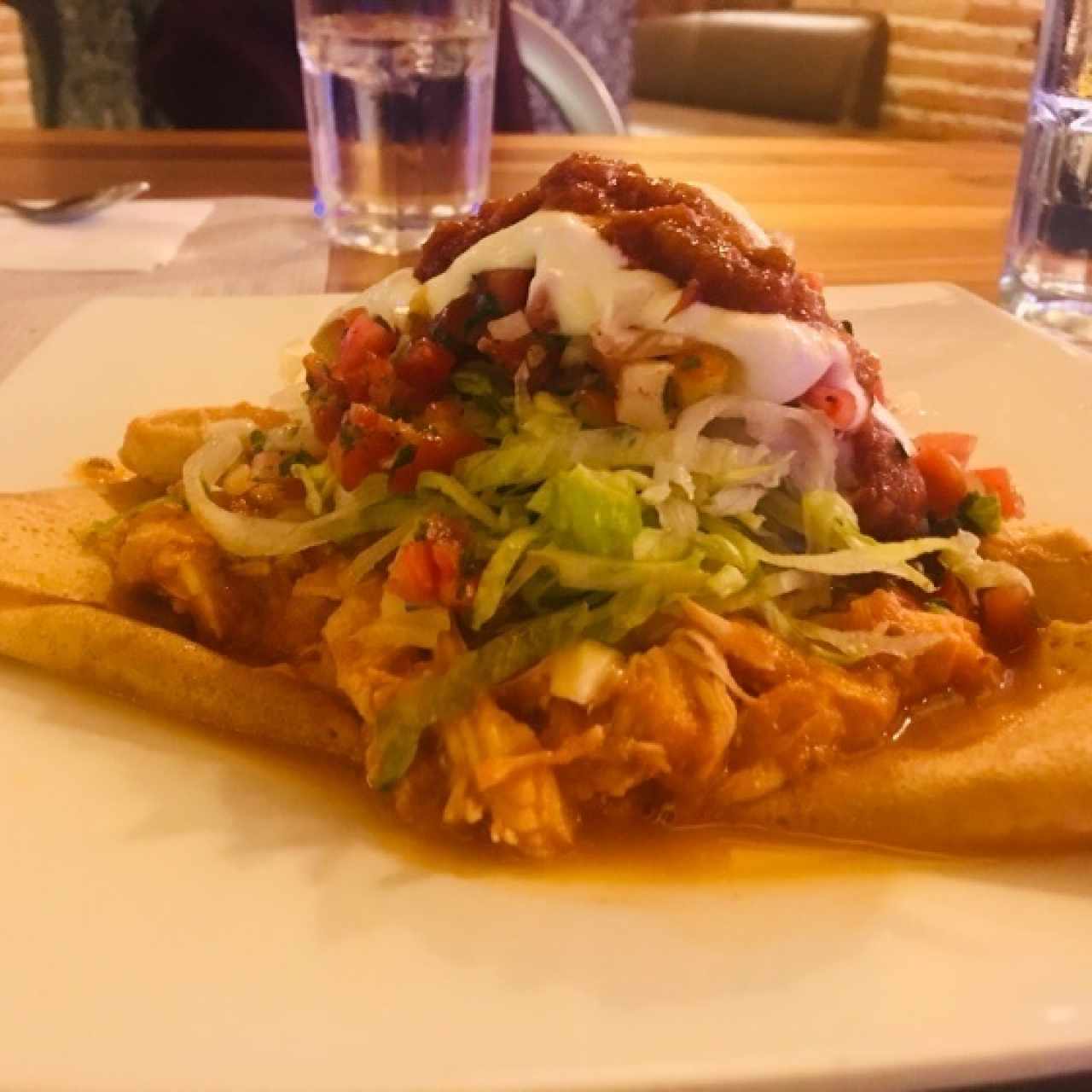 crepe mexicano de pollo 