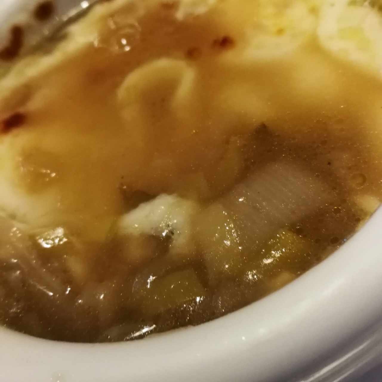 sopa de cebolla