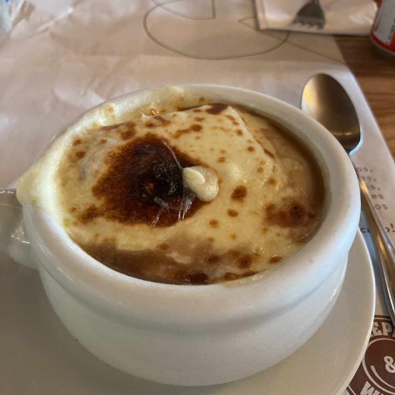 Cebolla gratinada