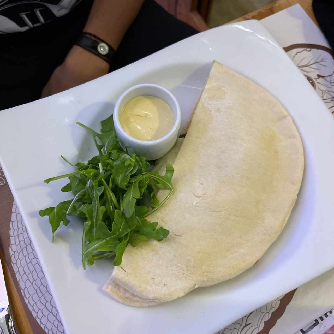 Pan pita de pavo