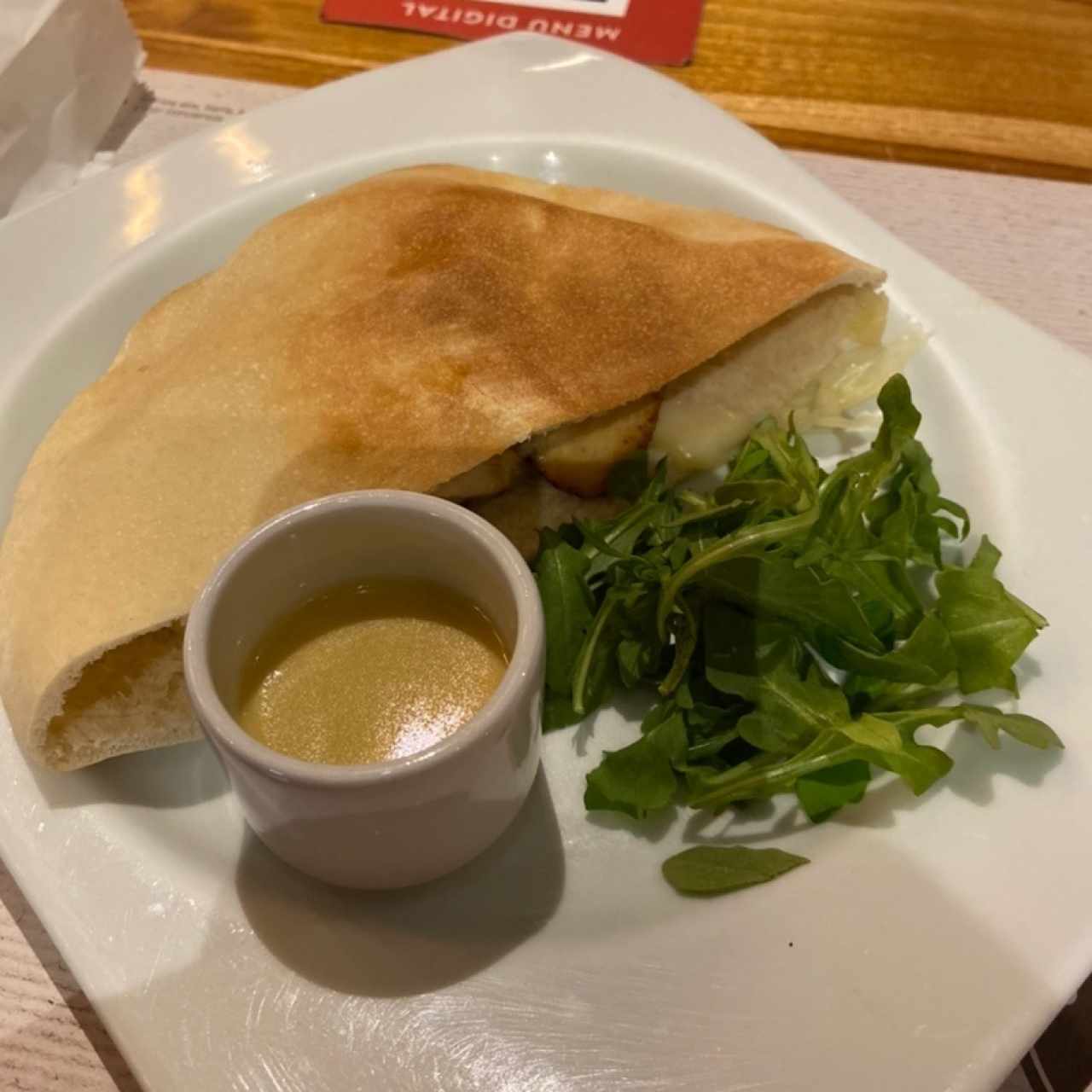 Crepe con pollo