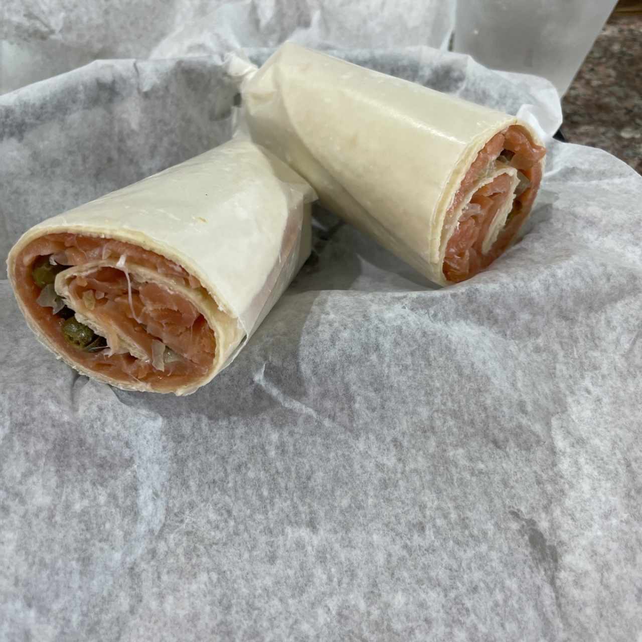 wrap de salmon