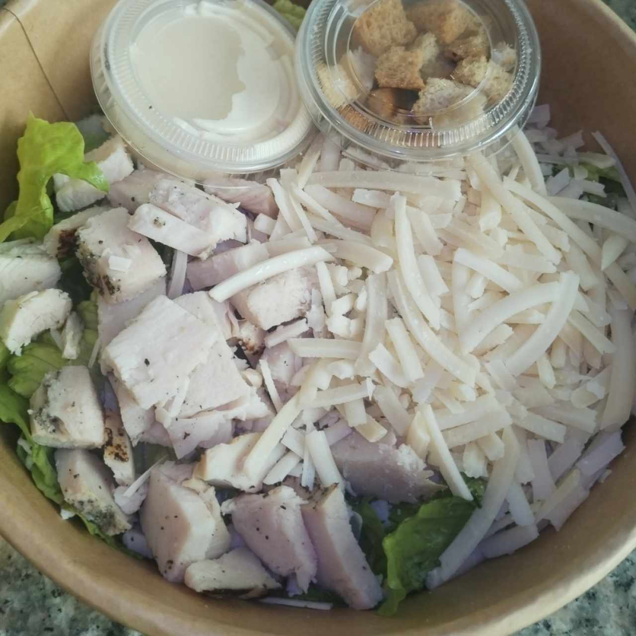 Ensalada de pollo