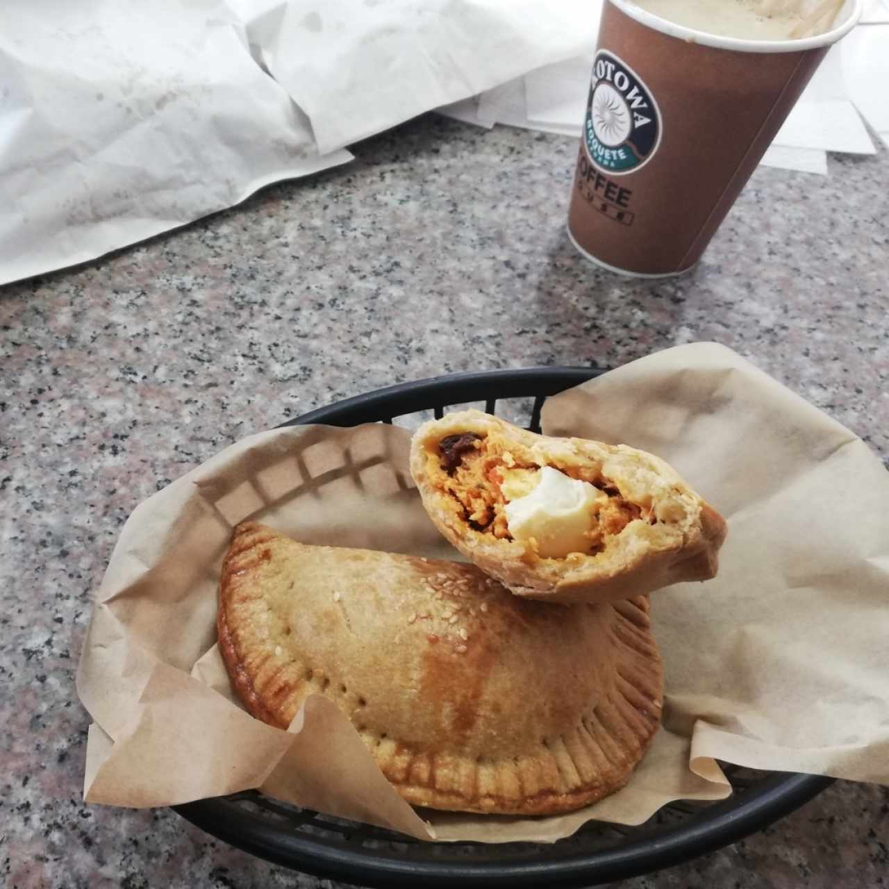 empanada chilena de pollo