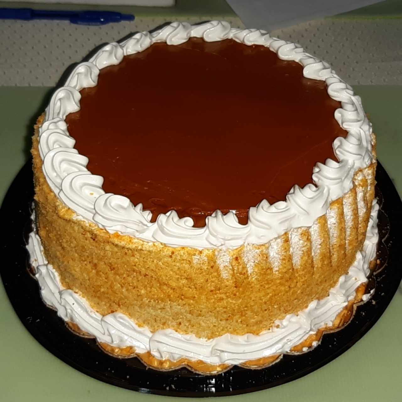 flan escondido