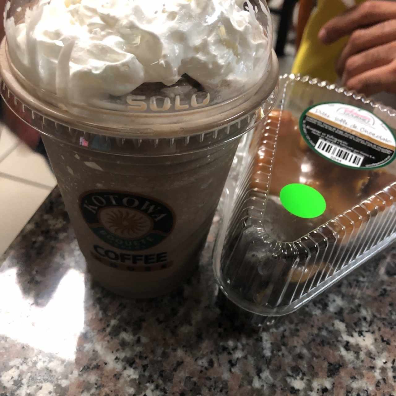 frape cookies and creme y dulce toffe de chocolate