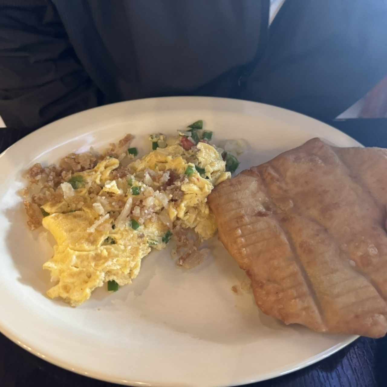 Huevos revueltos al chef