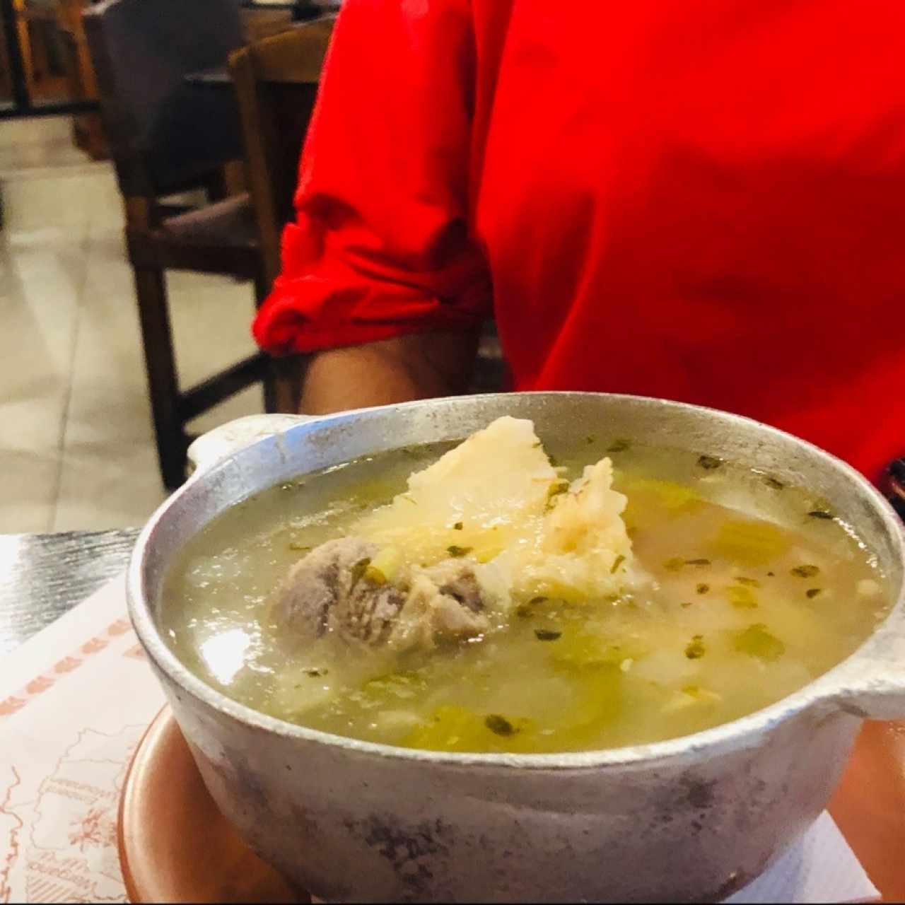 sancocho de gallina de patio 