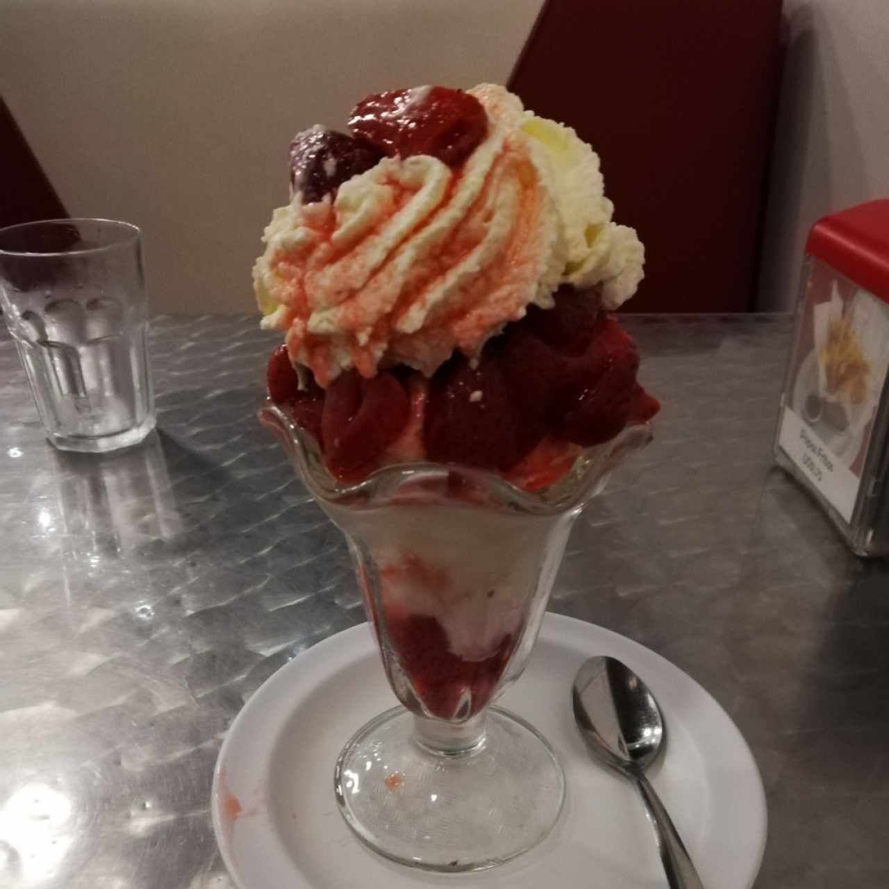 Sundae de Fresa