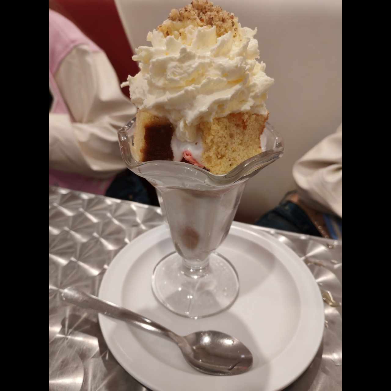 Postres - No me Olvides con helado de napolitano