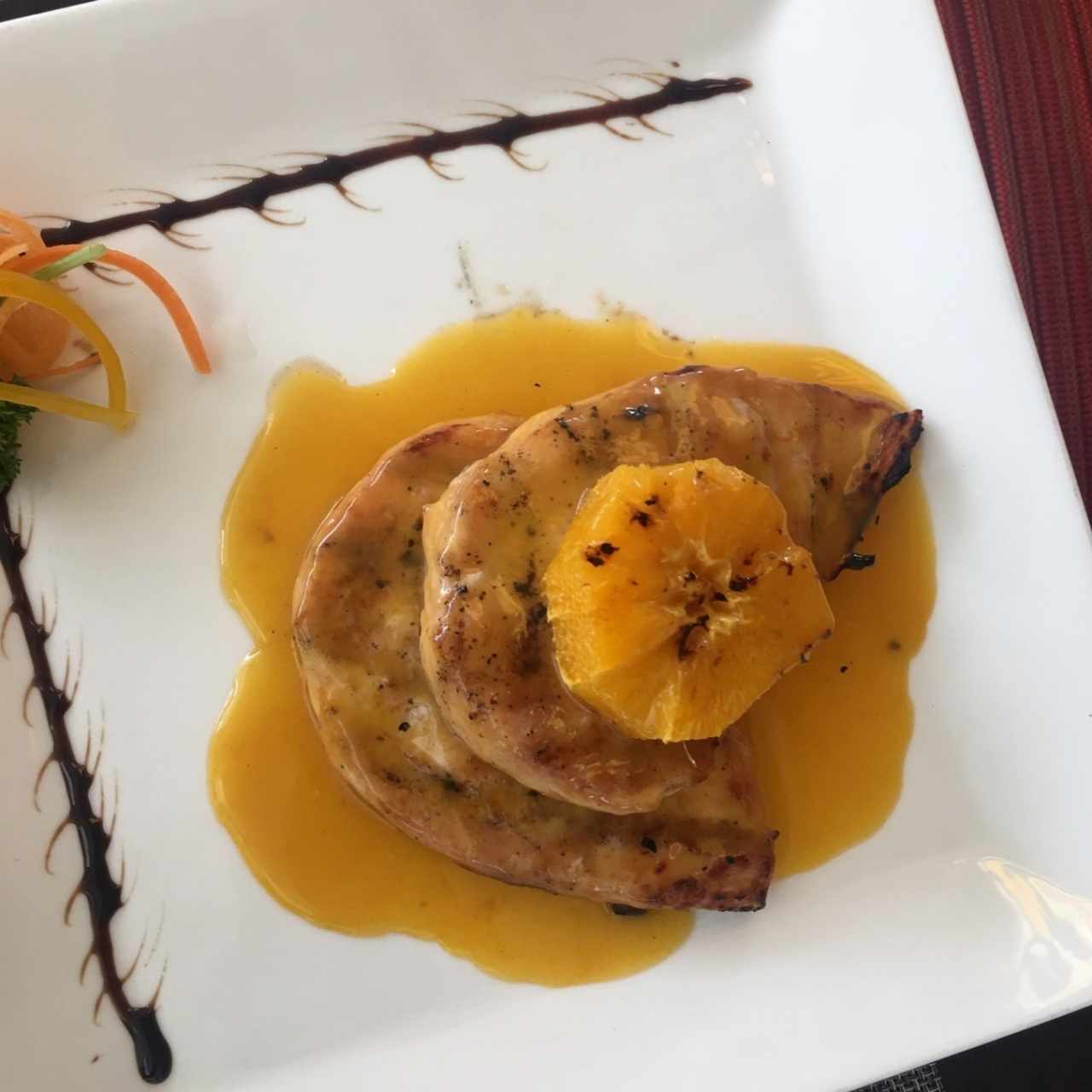 Pollo a la naranja