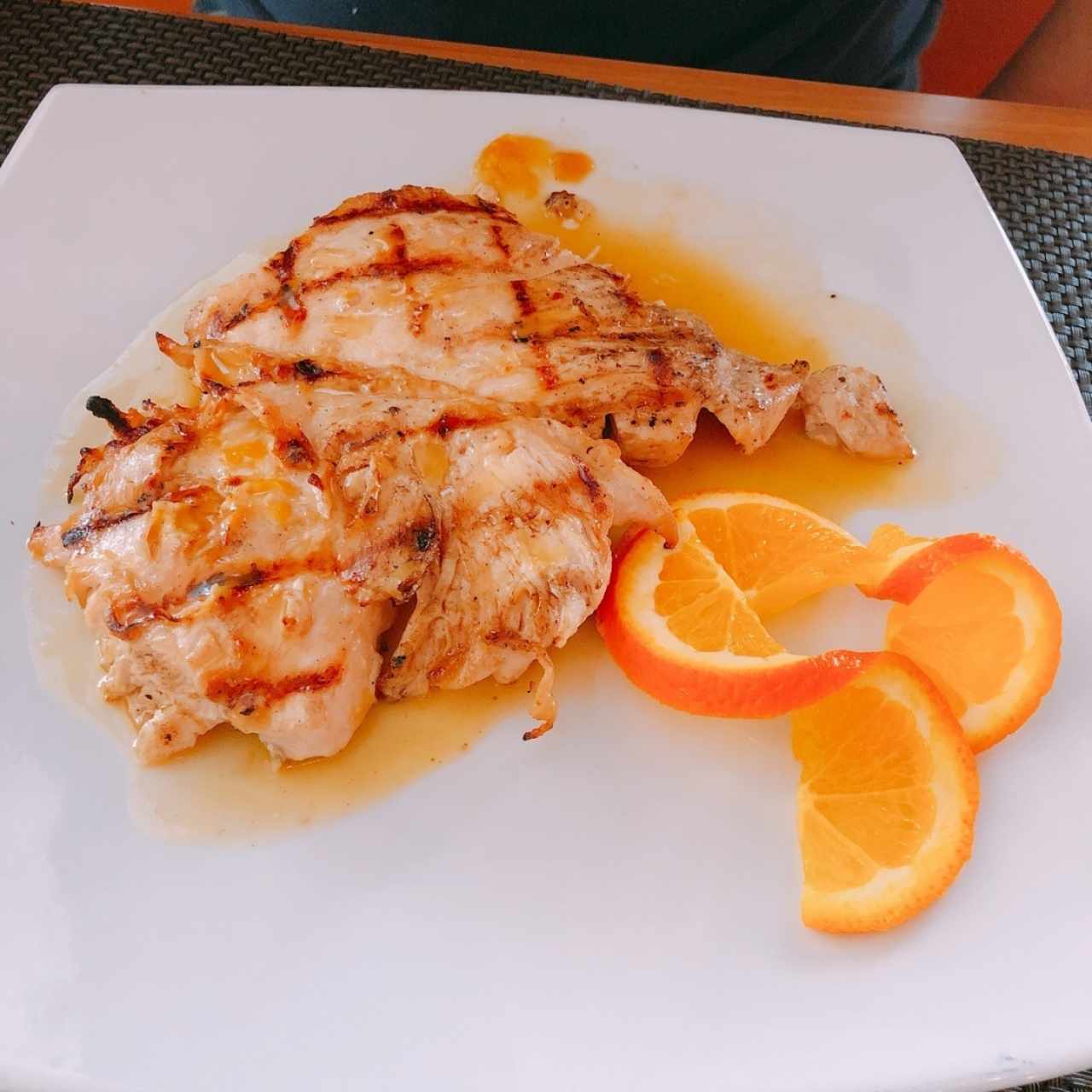 Pollo a la naranja