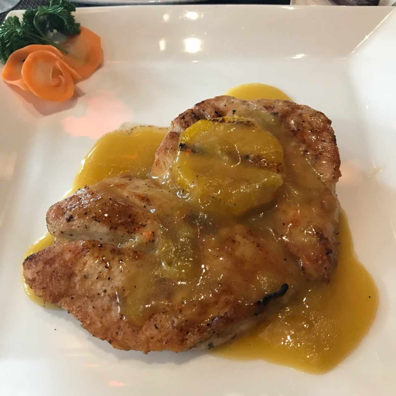 Pollo Salsa de Naranja