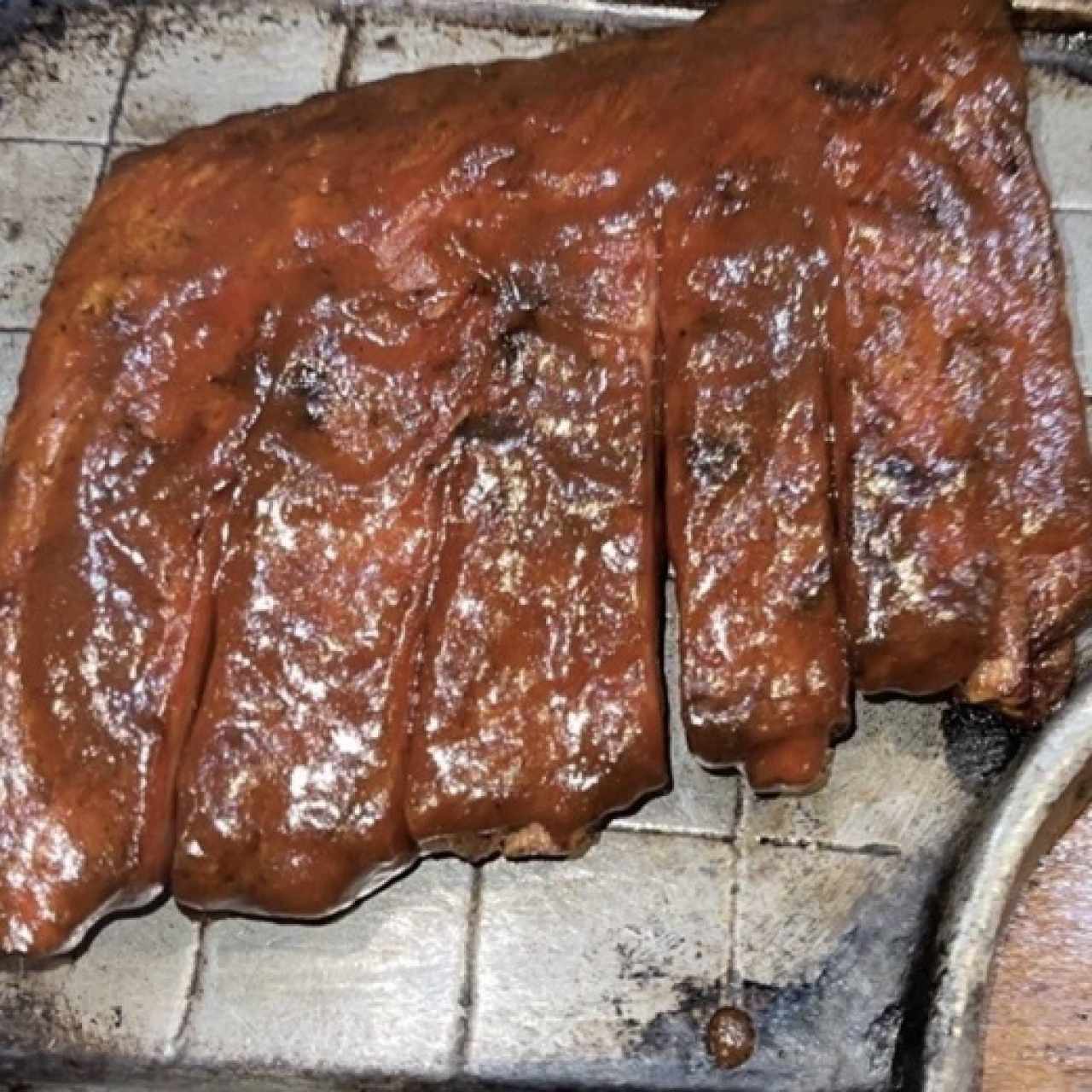 Costillas a la barbacoa